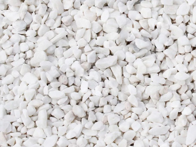 Мраморная крошка белая 2-5 мм 1кг